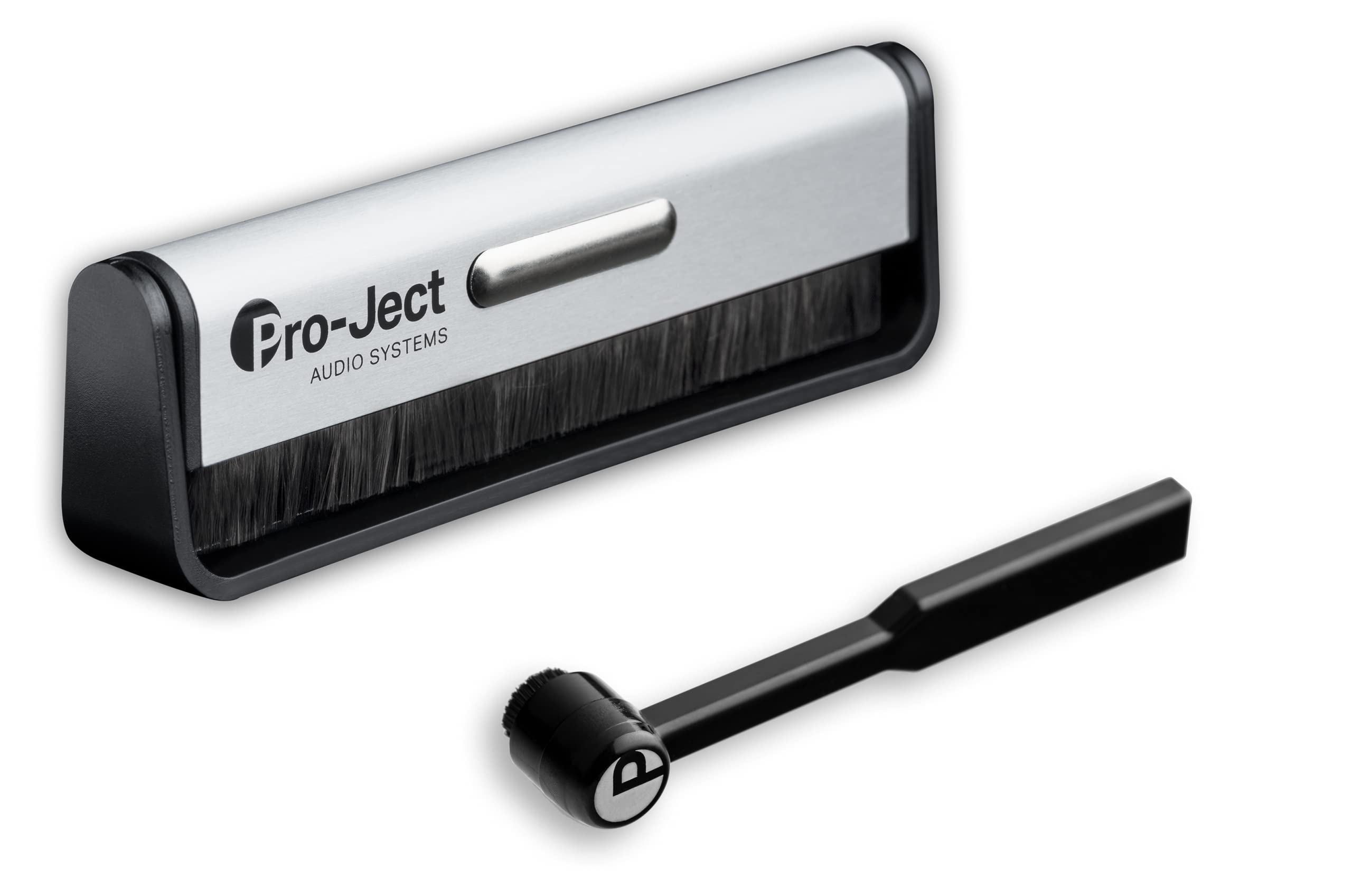 Pro-Ject Basic Cleaning Set: Carbon Fibre Record and Needle Brushes