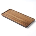 Jolof Store Acacia Wood Bathroom Vanity Tray – Decorative Countertop Organizer