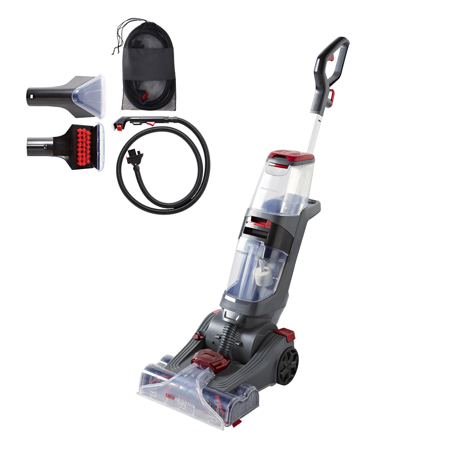 Morphy Richards MRXWASHMAX DualClean Carpet Washer Cleaner – Grey