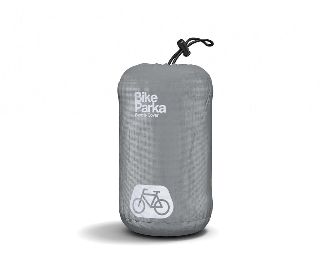 BikeParka STASH Waterproof Ripstop Bicycle Cover - Pavement Grey