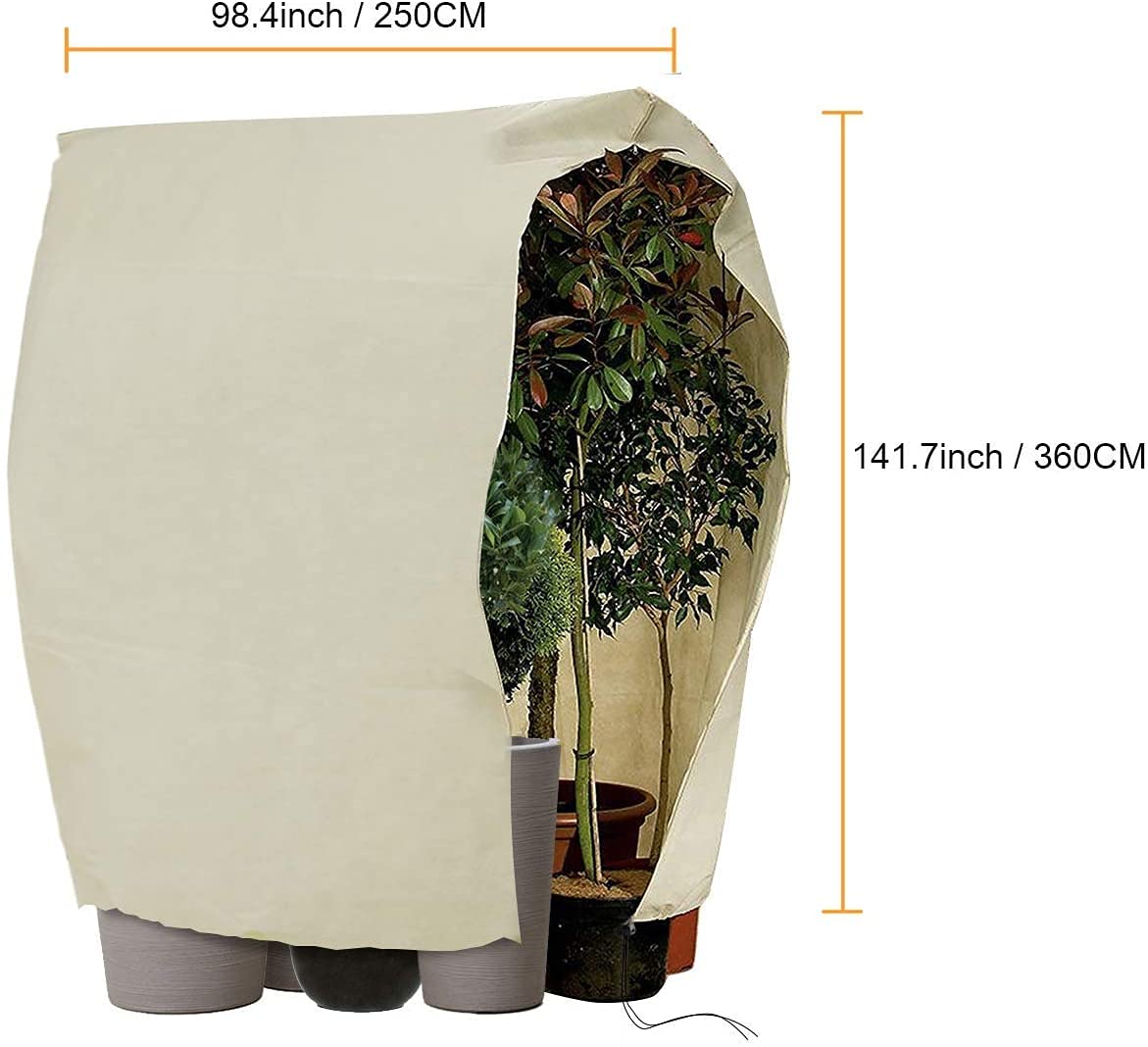 Winter Plant Fleece Frost Protection Cover - 360x250cm