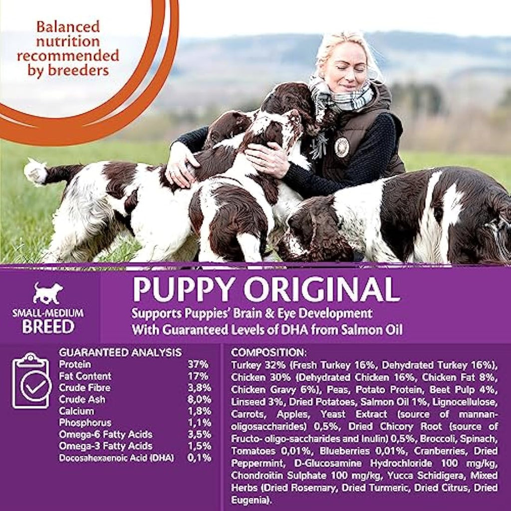 Wellness CORE Puppy Food - Grain-Free Turkey & Chicken Dry Food, 10kg