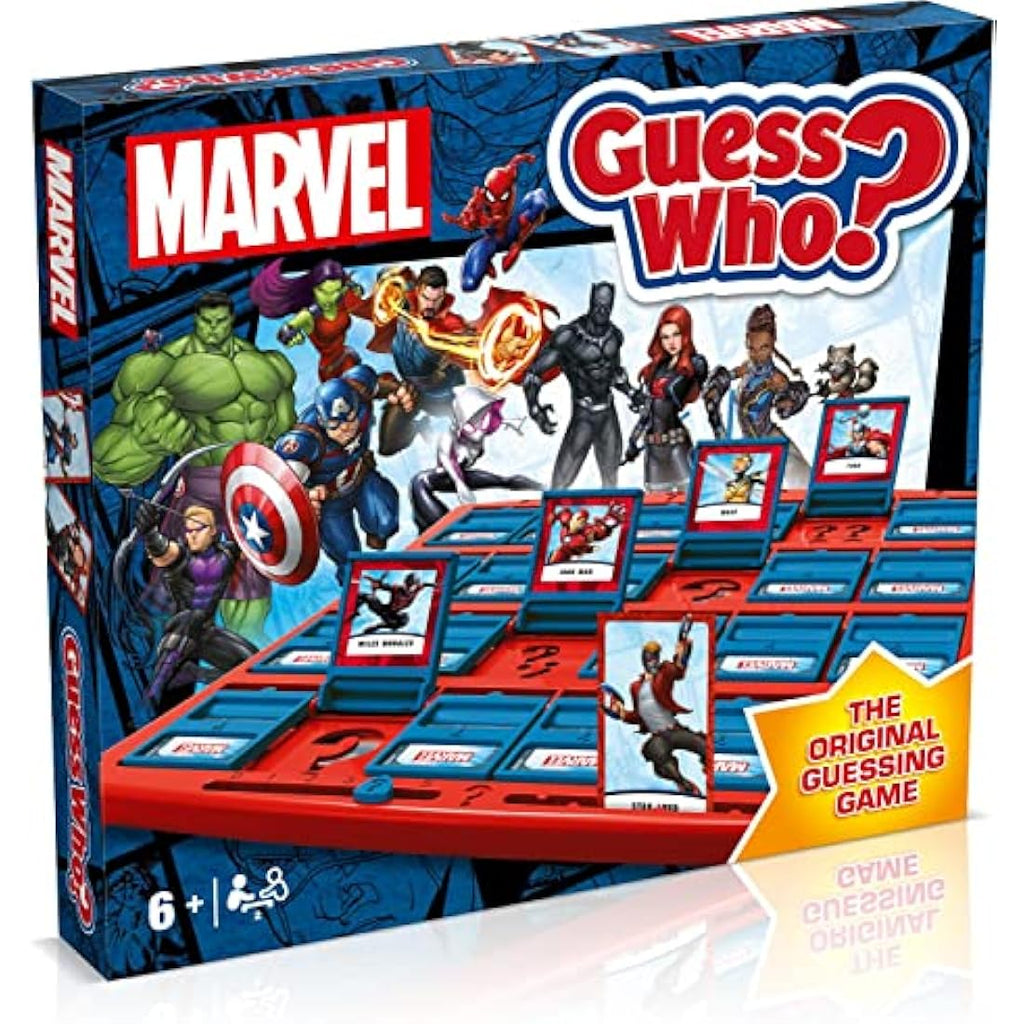 Marvel Guess Who? Board Game – Avengers & Guardians Edition by Hasbro