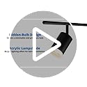 Gr4tec 4-Way LED Ceiling Spotlight Bar | Matte Black GU10 Fitting