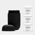 Fussy Natural Refillable Deodorant – Midnight Black Case & 3 Refills