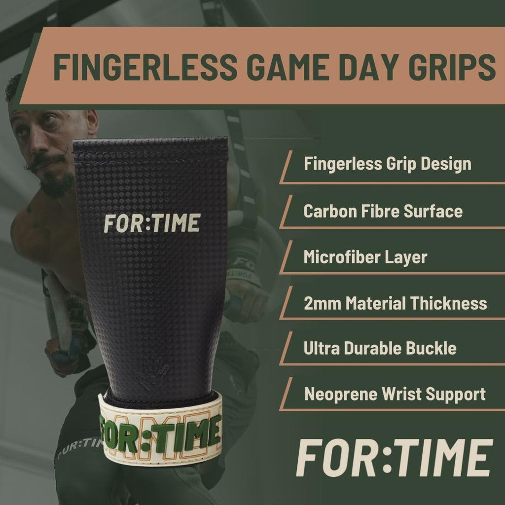 FOR:TIME Carbon Fiber CrossFit Grips – Gymnastics Hand Protection