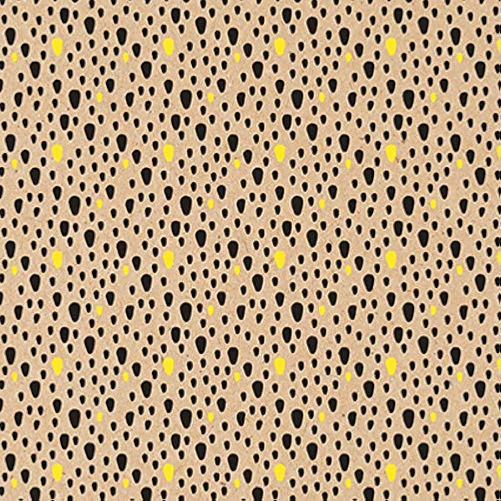 Clairefontaine Recycled Kraft Gift Wrap Roll – Dots Design, 70cm x 50m