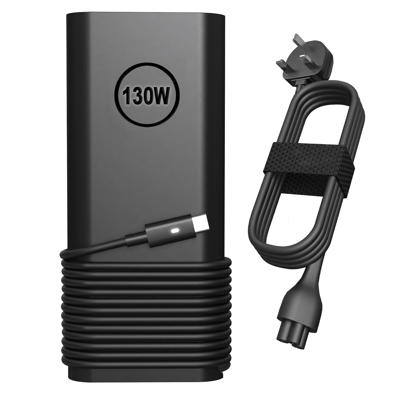 Byprlvps 130W USB C Laptop Charger for Dell XPS 15 17 & Precision