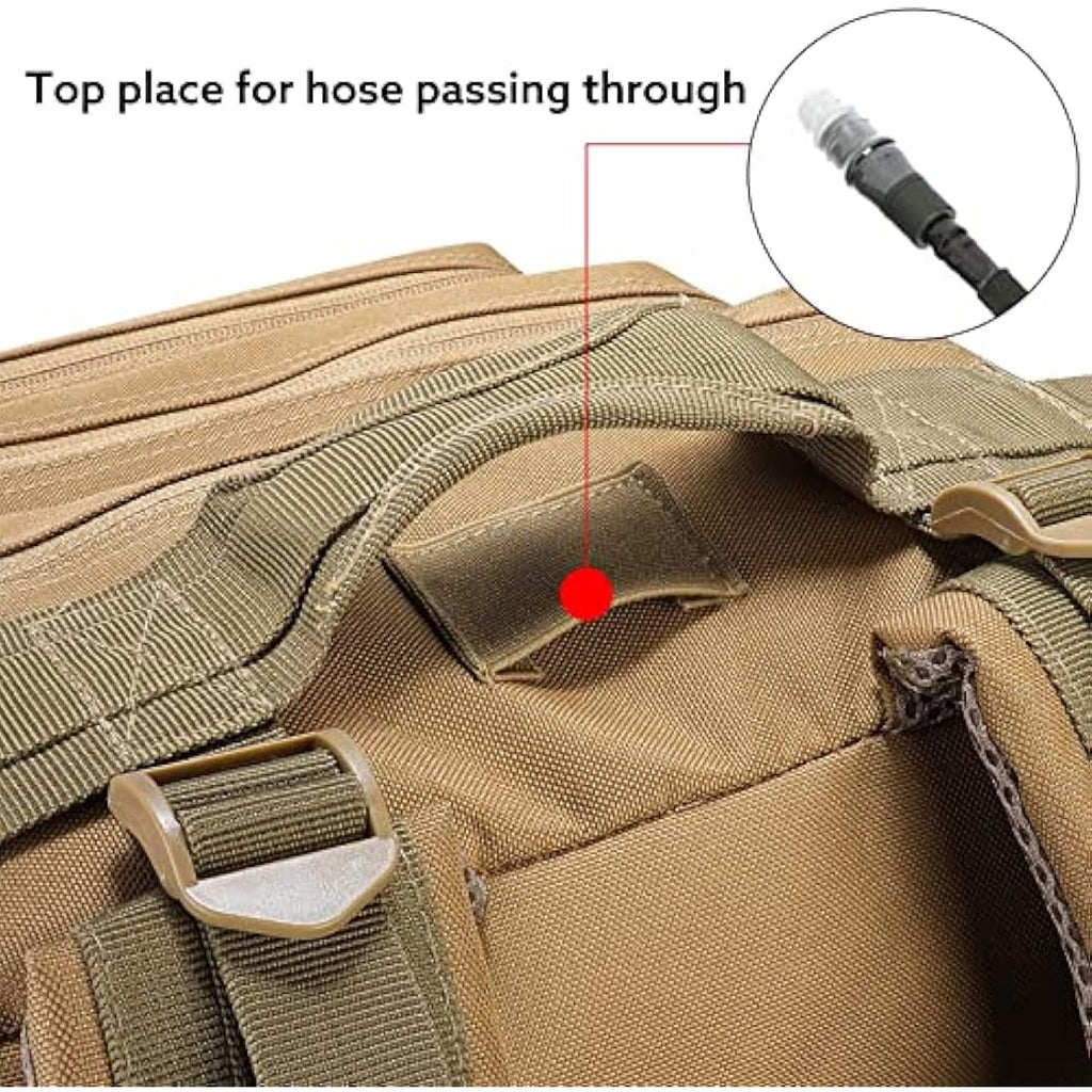 G4Free 40L Tactical Molle Backpack – Durable 1000D Hiking Assault Pack