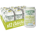 Cawston Press Sparkling Elderflower Lemonade - 330ml Cans (Pack of 12)