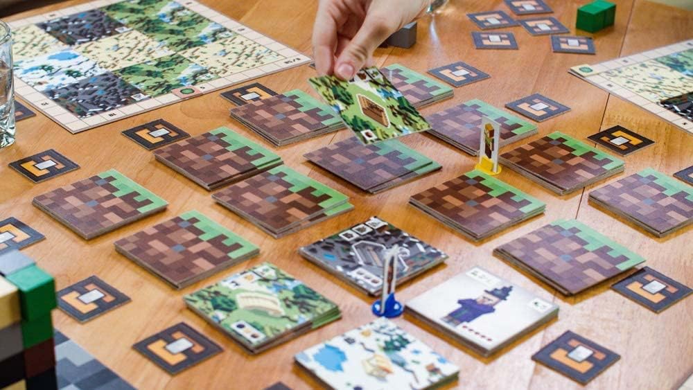 Ravensburger Minecraft Builders & Biomes Strategy Board Game | 2-4 Players
