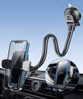 APPS2Car Gooseneck Truck Phone Holder – Long Arm Dashboard Mount