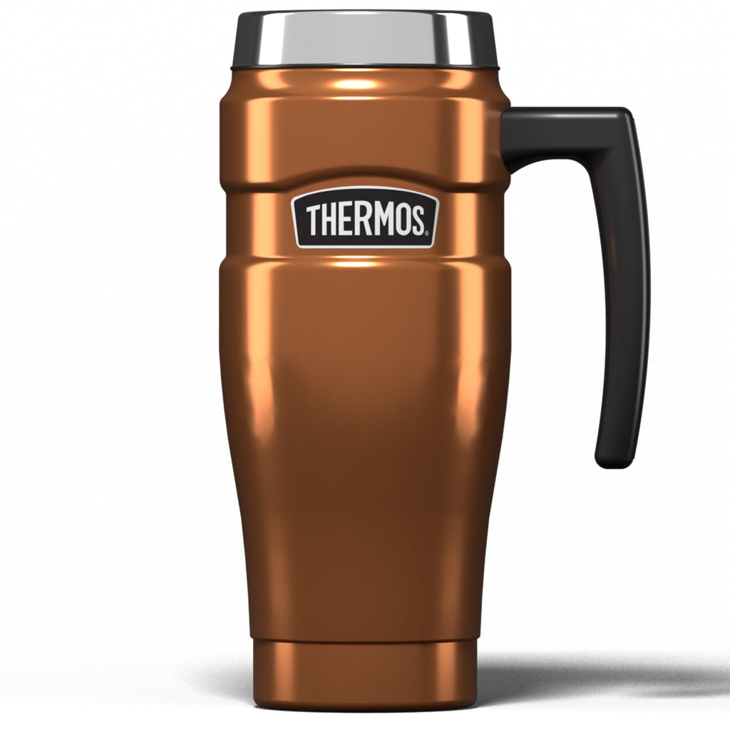 Thermos Stainless King Travel Mug – 470ml Copper Insulated Flask