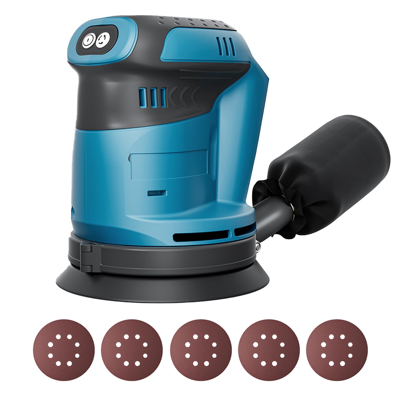 Jolof Store Brushless Cordless Orbital Sander for Makita 18V Battery