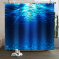 Xiaoterna Ocean Shower Curtain | Waterproof Polyester Fabric – 200x180cm