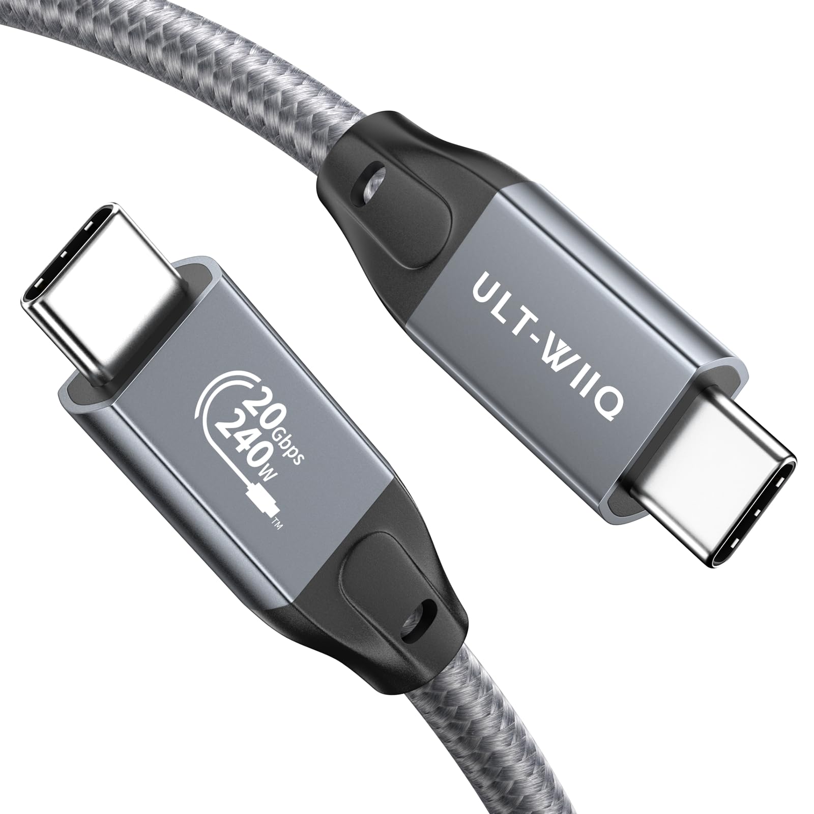 Jolof Store USB-C to USB-C Cable | 240W PD 20Gbps 4K Video – 2M