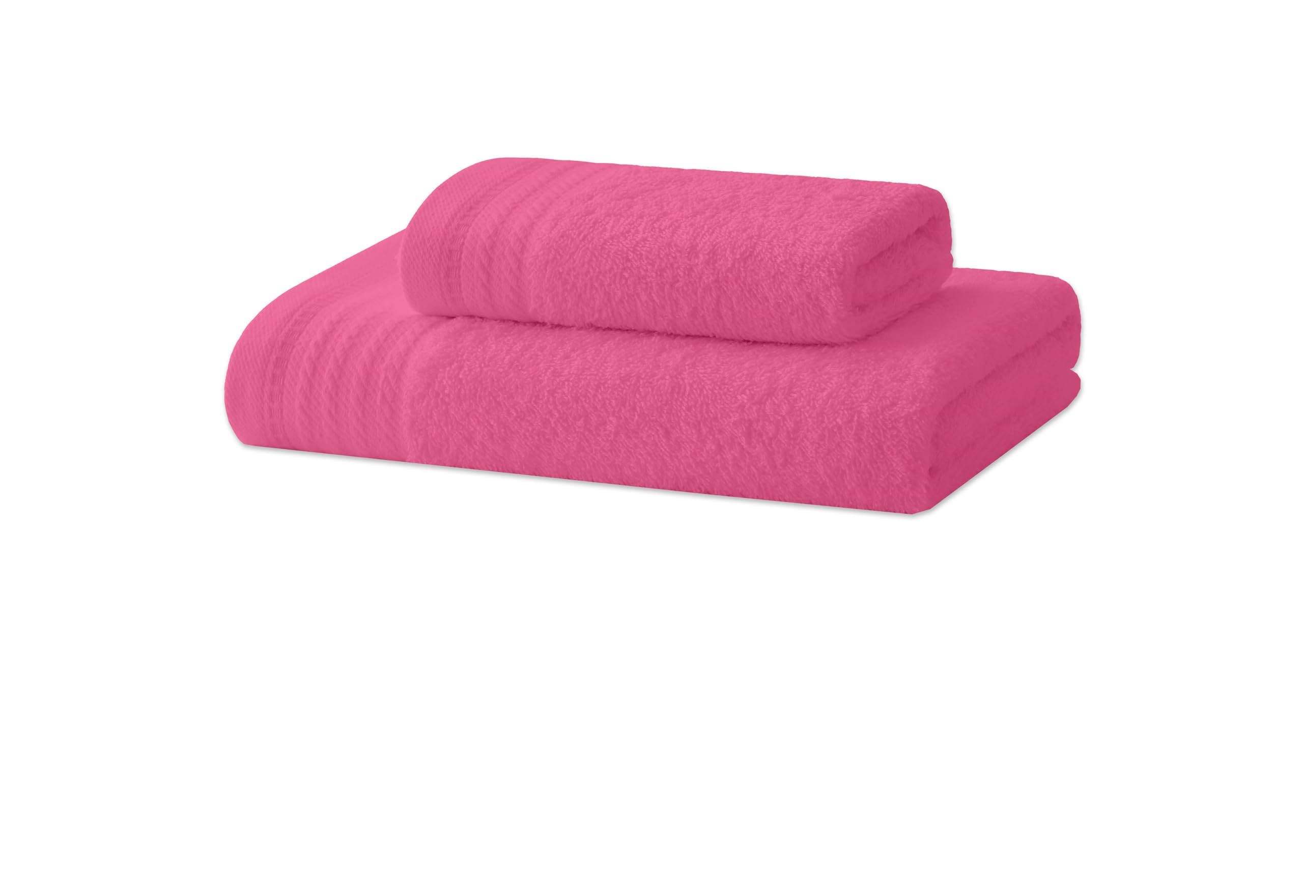 Degrees Home 2-Piece Bath Towel Set - 100% Cotton 480 g/m2 - Soft