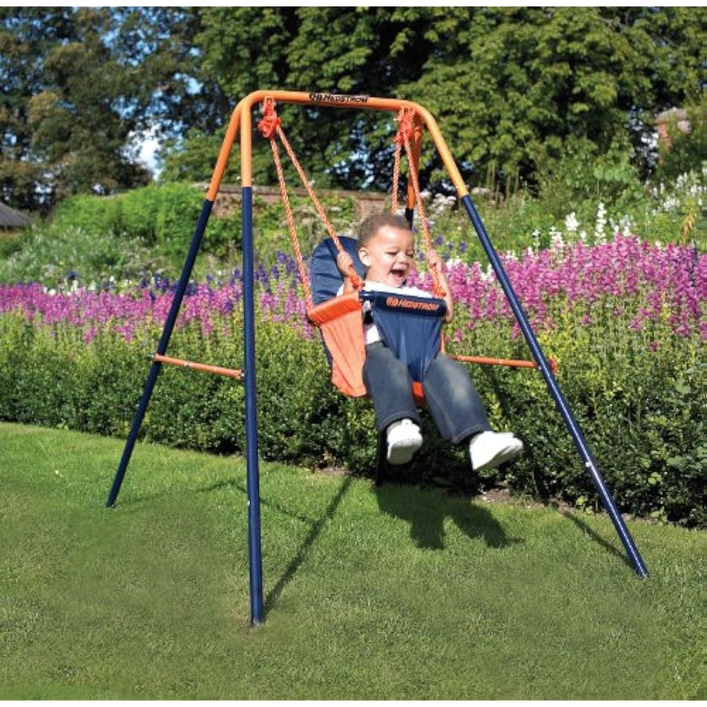 Hedstrom Folding Baby Swing – Adjustable Outdoor & Indoor Toddler Set
