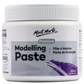Mont Marte Modelling Paste 500ml – White Texture Paste for 3D Art