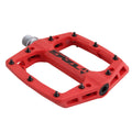 TAG Metals T3 Nylon MTB Pedals – Lightweight Platform 9/16" Axle (Red)