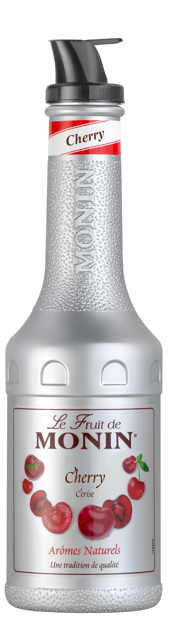 Monin Cherry Fruit Mix Puree | 1 Litre Gourmet Cocktail Mixer