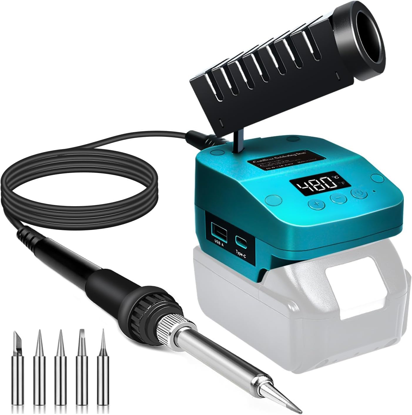 Cordless Soldering Iron Station for Makita 18V LXT Battery