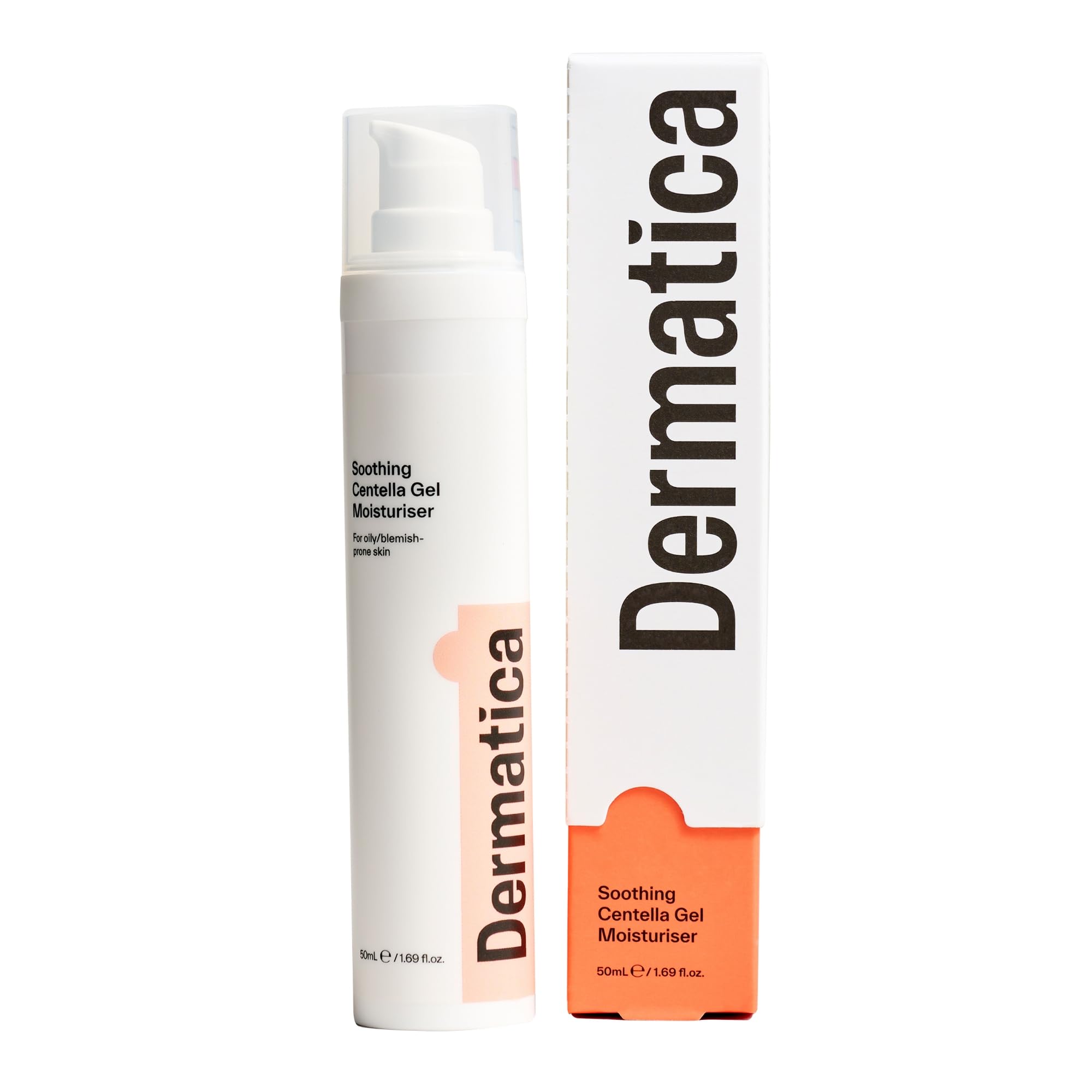 Dermatica Centella Gel Moisturiser | Oil-Free Soothing Hydrator - 50ml