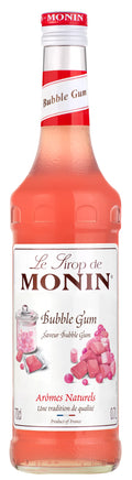 Monin Bubble Gum Syrup 700ml – Natural Flavoring for Cocktails & Mocktails