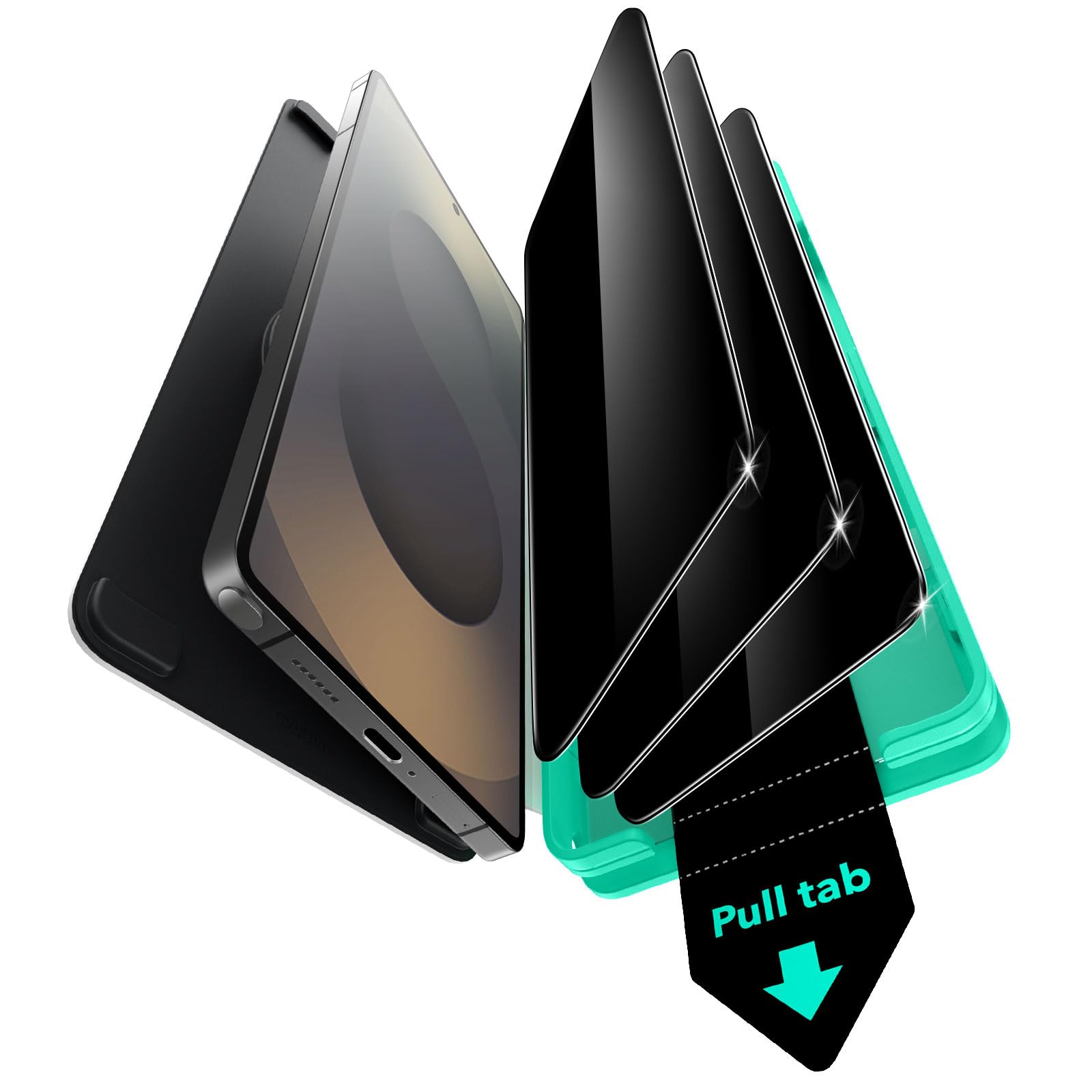 ESR Samsung Galaxy S25 Ultra Privacy Screen Protector – 3 Pack Glass
