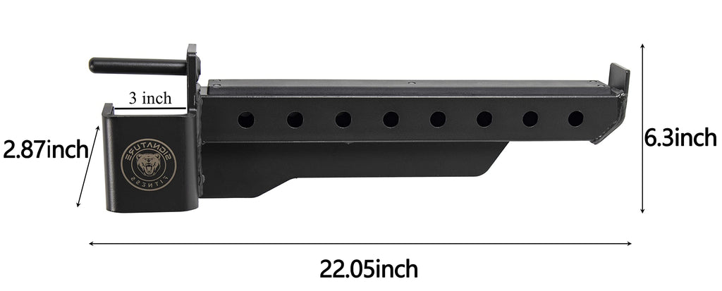 Signature Fitness SF-3 Spotter Arms for 3x3 Power Rack, 1500lb Capacity