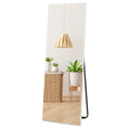 Hoikwo Full Length Mirror – 59x20" White Frame Standing & Wall Mirror