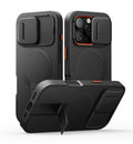 SURITCH iPhone 16 Pro Magnetic Case | Shockproof Cover with Kickstand