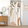 Abstract Boho Shower Curtain | Waterproof Polyester Bath Decor