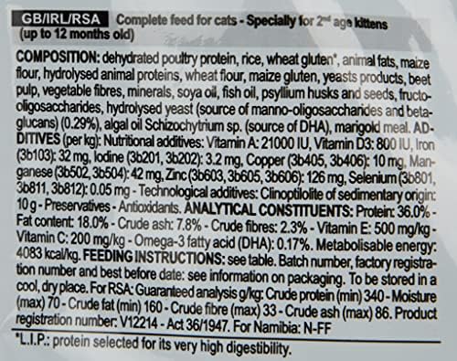 Royal Canin Kitten Dry Cat Food – Growth Support & Digestive Health, 4kg