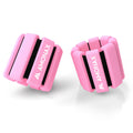 Amonax Adjustable Ankle and Wrist Weights Set | Silicone 1lb-2lb Pair