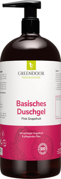Greendoor Alkaline Shower Gel Pink Grapefruit – 100% Natural 500ml