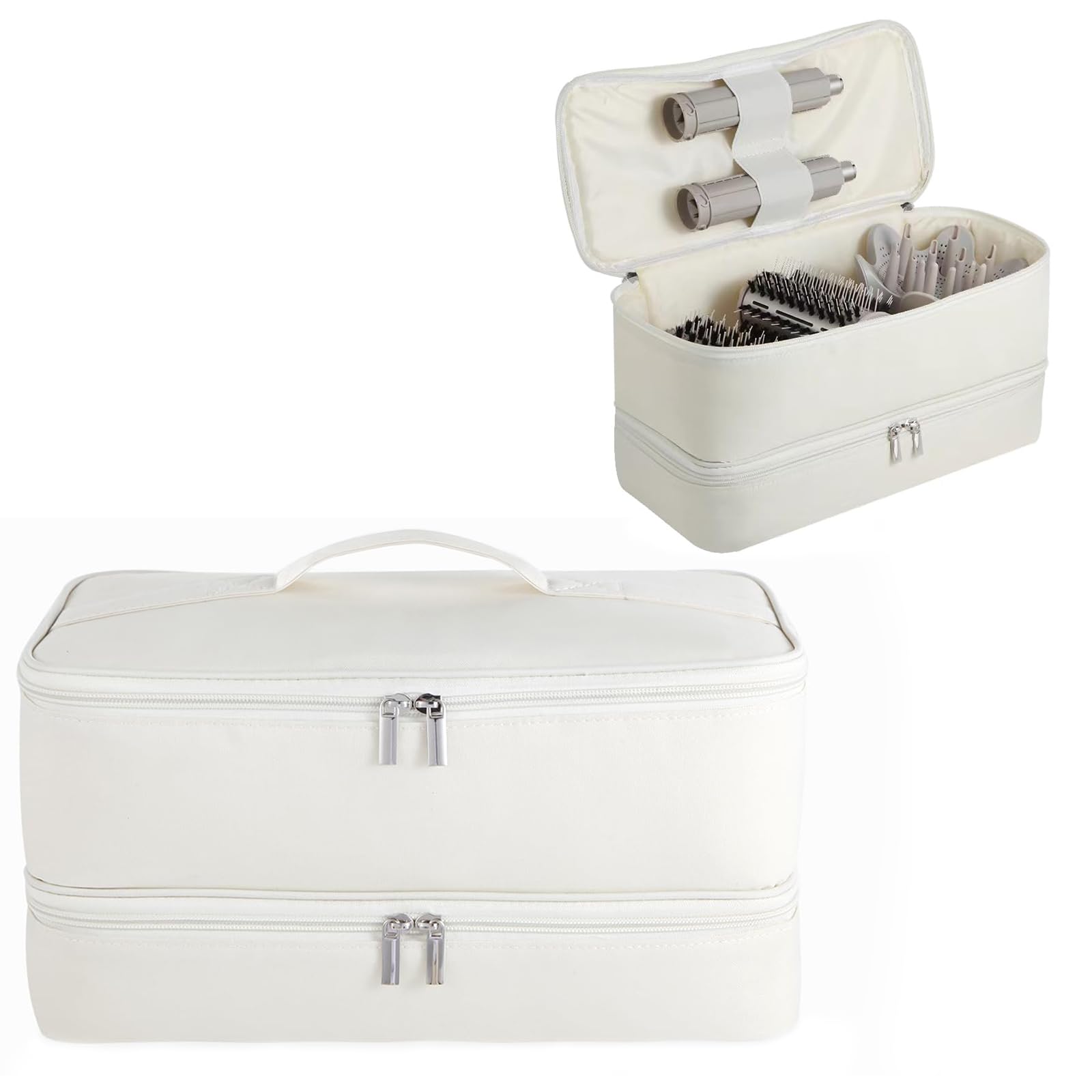 GENCAM Double-Layer Travel Case for Shark Flexstyle and Dyson Airwrap