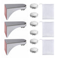 Jolof Store Magnetic Soap Dish Set – Wall Mount Stainless Steel Holder