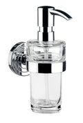 Emco Polo Liquid Soap Dispenser – Modern Chrome and Clear Glass