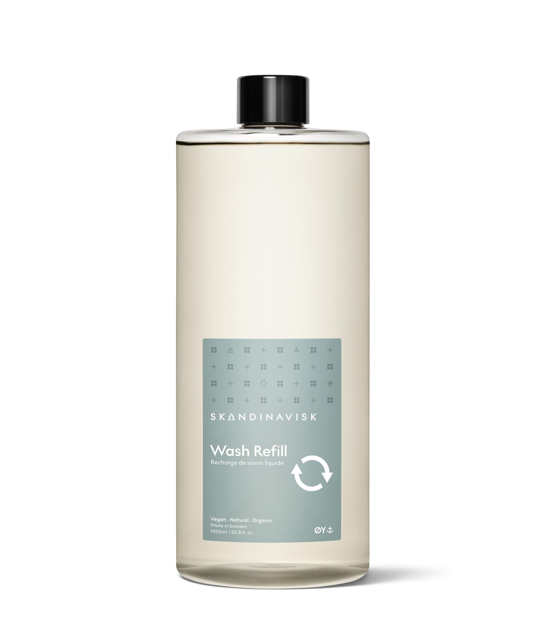 Skandinavisk ØY Island Hand & Body Wash Refill - Floral Scent, 1L