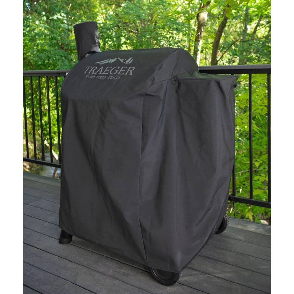 Traeger Pro 780 Grill Cover – Heavy-Duty All-Weather Protection, Black