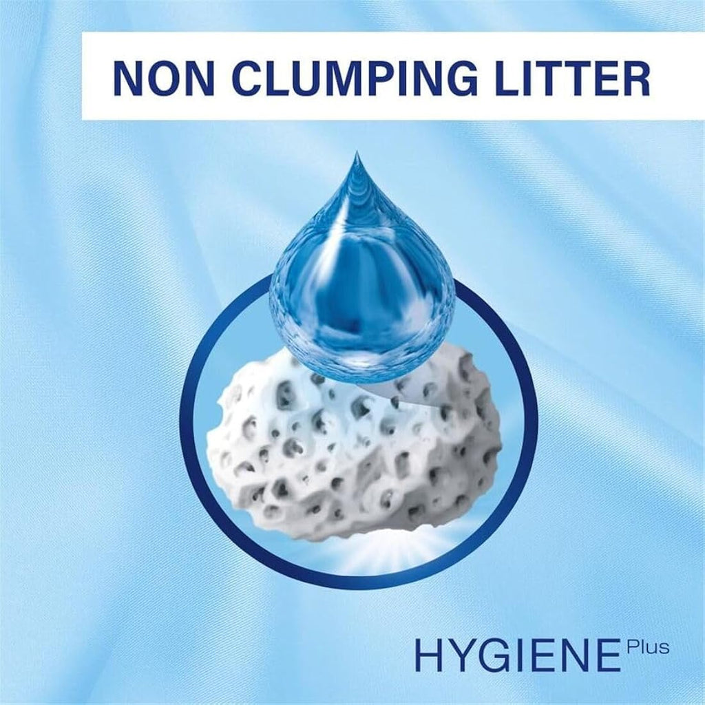 Catsan Hygiene Non-Clumping Cat Litter – 60L Bulk Pack (3 x 20L)