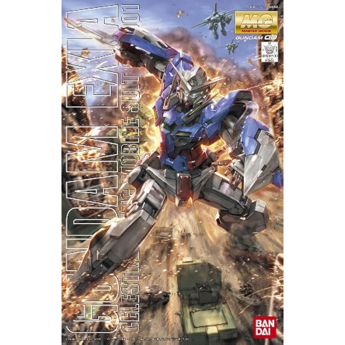 Bandai MG 1/100 Gundam Exia Model Kit – Gundam 00 Master Grade Mecha