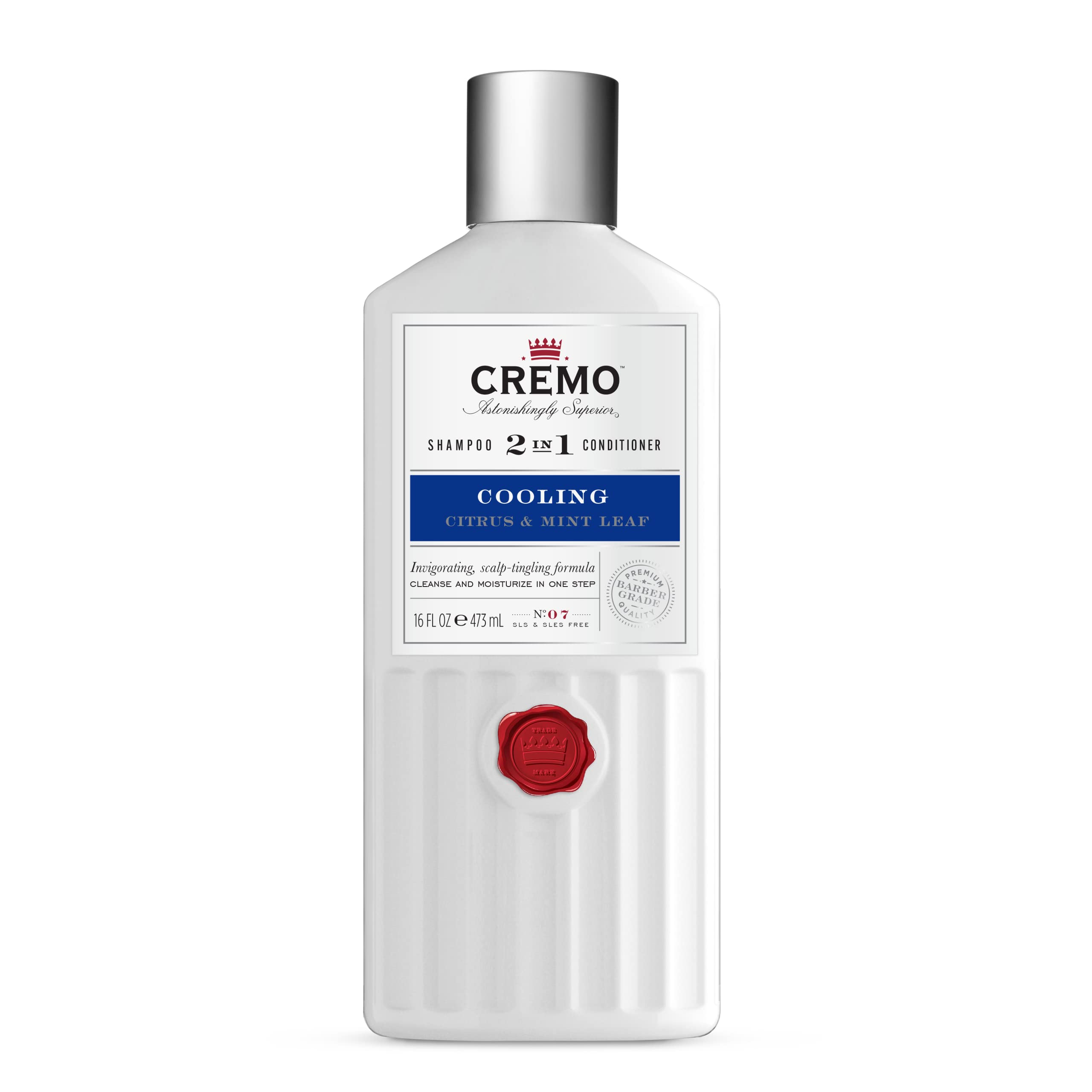 Cremo 2-in-1 Shampoo & Conditioner - Cooling Citrus & Mint - 473ml