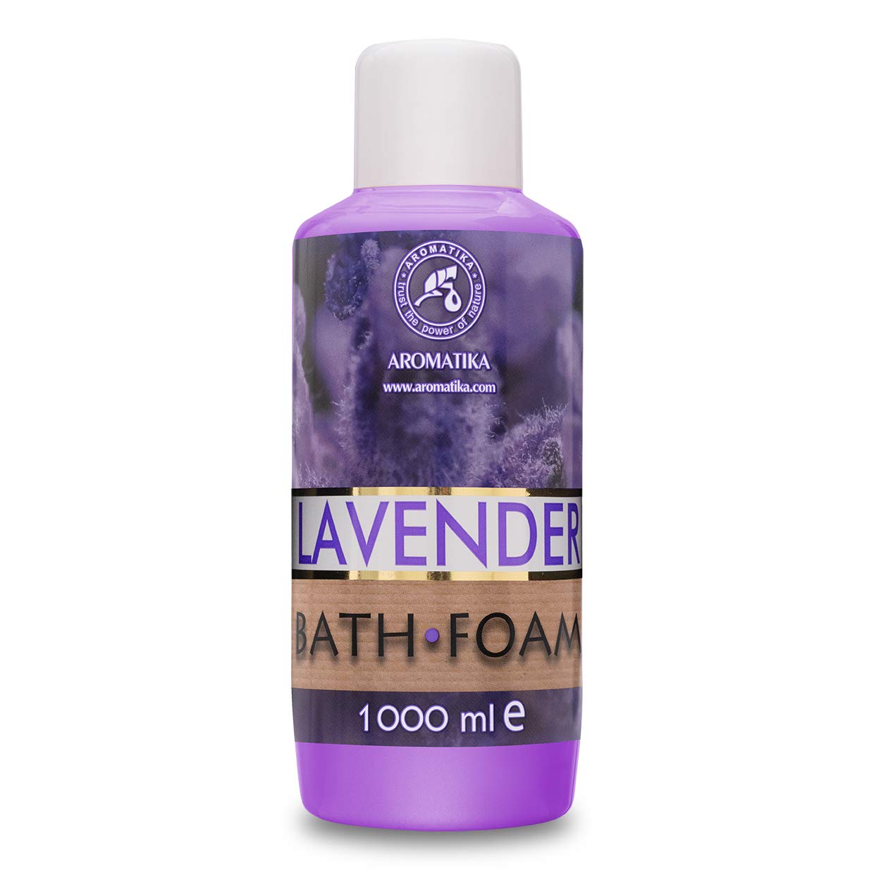 Lavender Essential Oil Bubble Bath Foam - Relaxing Spa - 1000ml