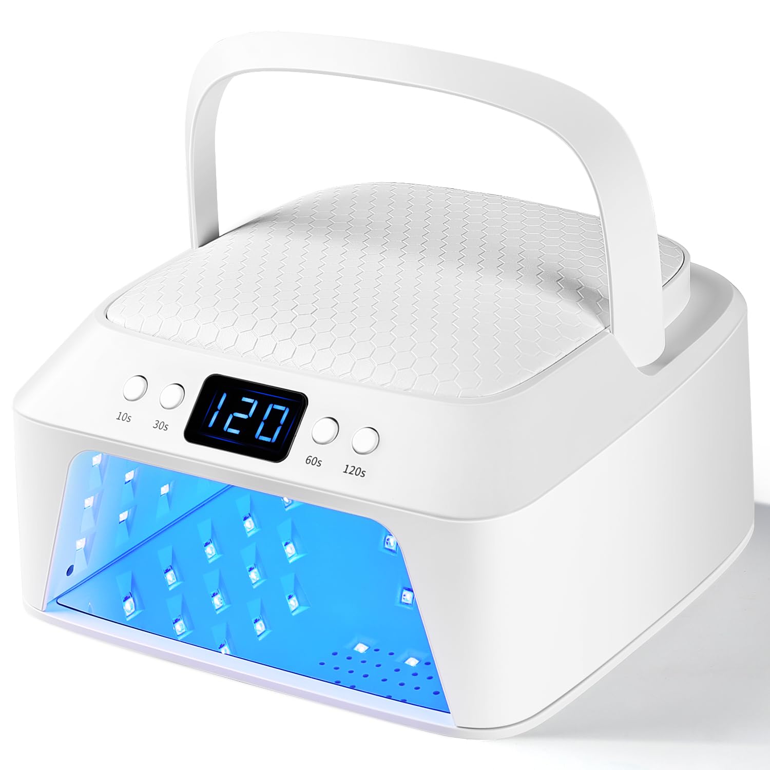 JODSONE UV LED Nail Lamp | 80W Professional Gel Polish Dryer with Handle