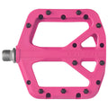 FIFTY-FIFTY MTB Pedals – Nylon Composite 9/16" Wide Flat Platform (Pink)