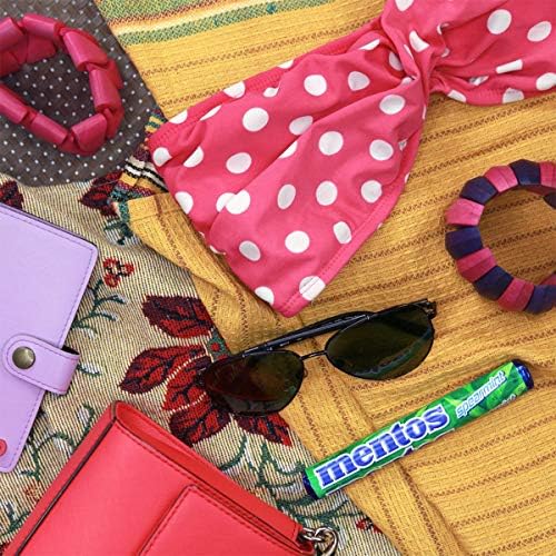 Mentos Spearmint Soft Mints – Chewy Vegetarian Sweets, 40 Rolls Bulk Pack