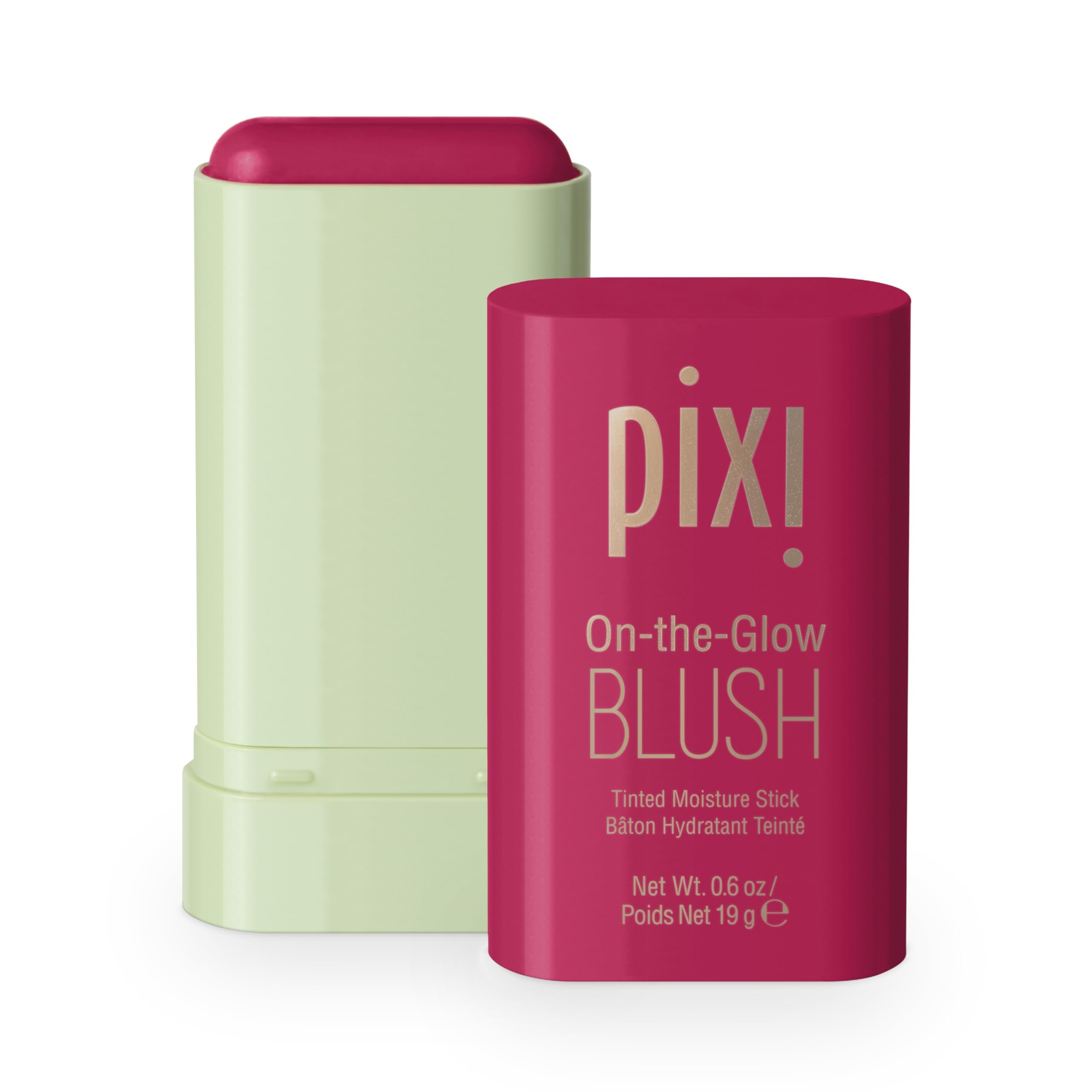 Pixi On-The-Glow Blush Stick – Ruby Hydrating Tinted Moisture Balm 19g
