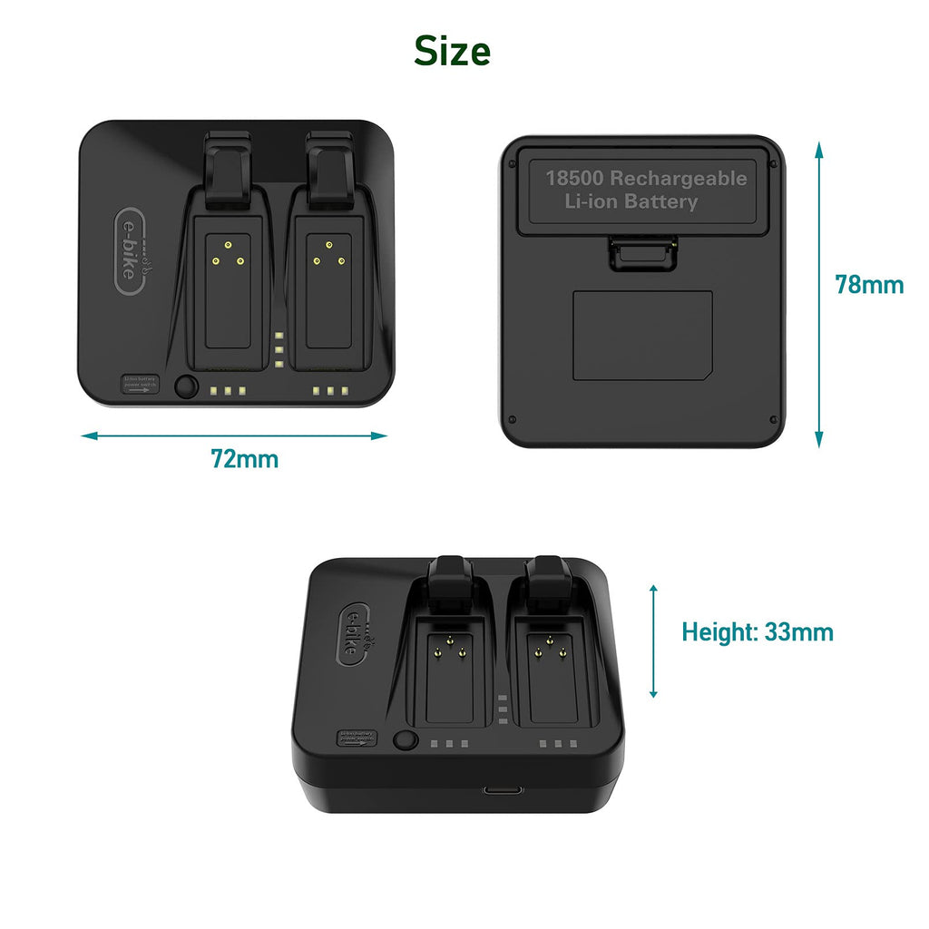 Jolof Store 2-Port SRAM Red eTap AXS Battery Charger & Power Bank